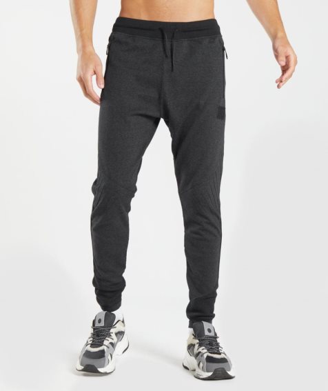 Men's Gymshark Retake Knit Jogger Black | CA 08DNA7